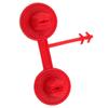 Reusable Polyurethane Spray Foam Nozzles Tips For Ceiling And Wall Insulation Hand Tools Easy Attach Cleanable Red 5.5x2cm