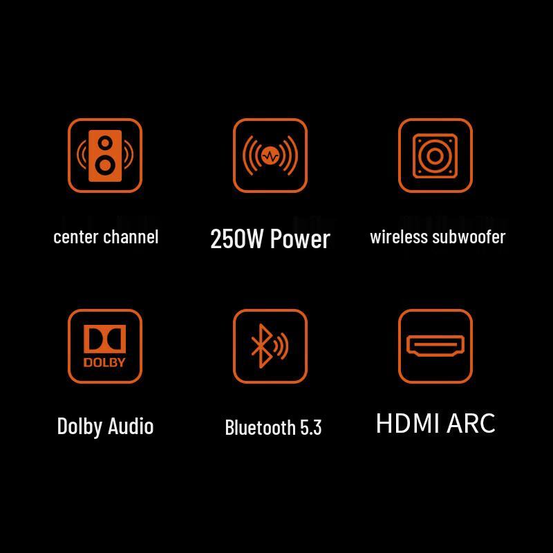 JBL CINEMA SB550 3.1 Dolby Audio Home Theater Soundbar