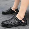 With Platform Height Man Sandals Eva Shoes for Men Hole Summer Sale Trend 2024 Non-slip Outdoor New Low Price Luxury Designer H