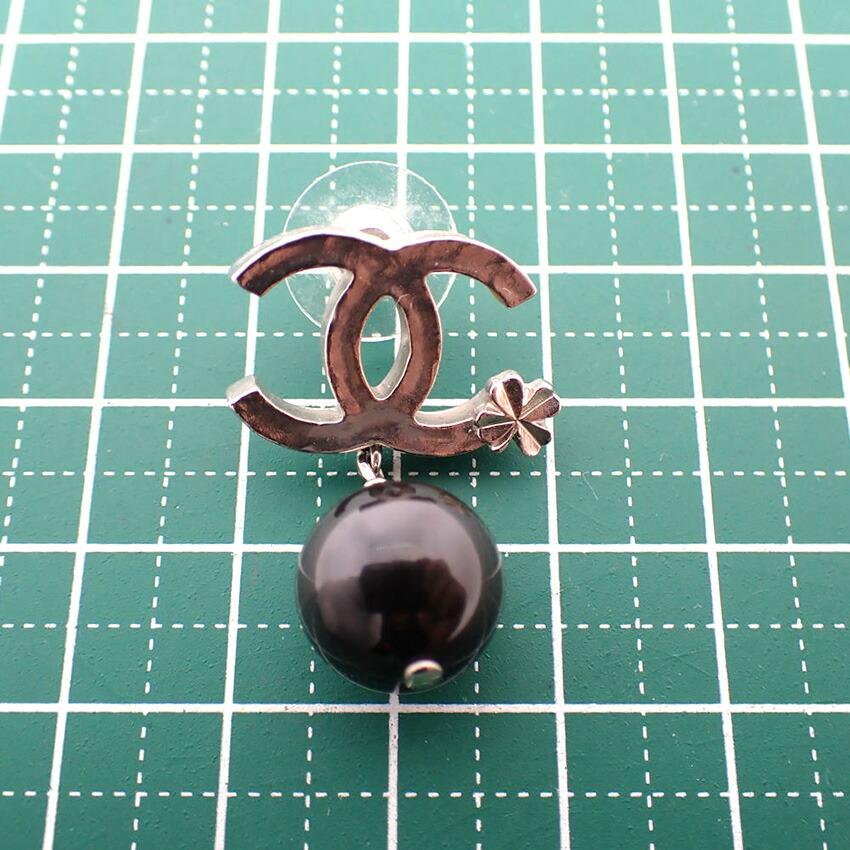 [Pre-owned] CHANEL Coco Mark Earrings (single) / J36-6