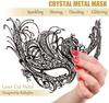 Maskerade Venezianische Masken für Damen, Sexy Augenmaske für Maskenball, Kostümmaske für Cosplay, Abschlussball, Karneval