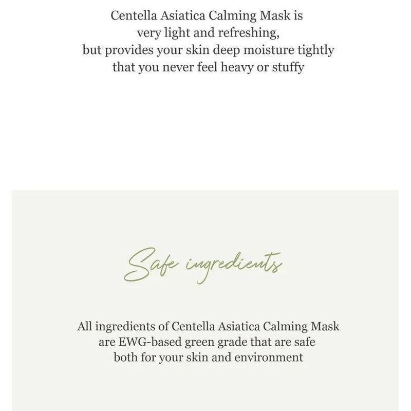 Beauty of Joseon - Centella Asiatica Calming Mask Bundle Set