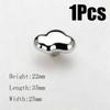 Creative Furniture Silver Shiny Wardrobe Door Pulls Solid Brass Handles Shoe Cabinet Kitchen Drawer Irregular Pebble Small Knobs