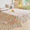 Heme Home Summer Floral Bamboo Fiber Printed Bed Sheet