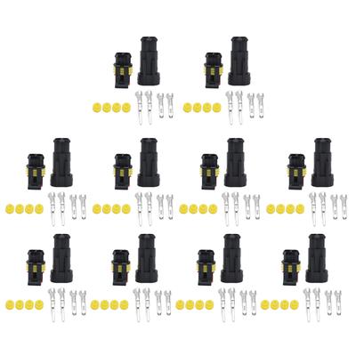 Waterproof Connectors Kit 1.5mm Series Auto Electrical Wire Plug Male Female Terminals Assortment
