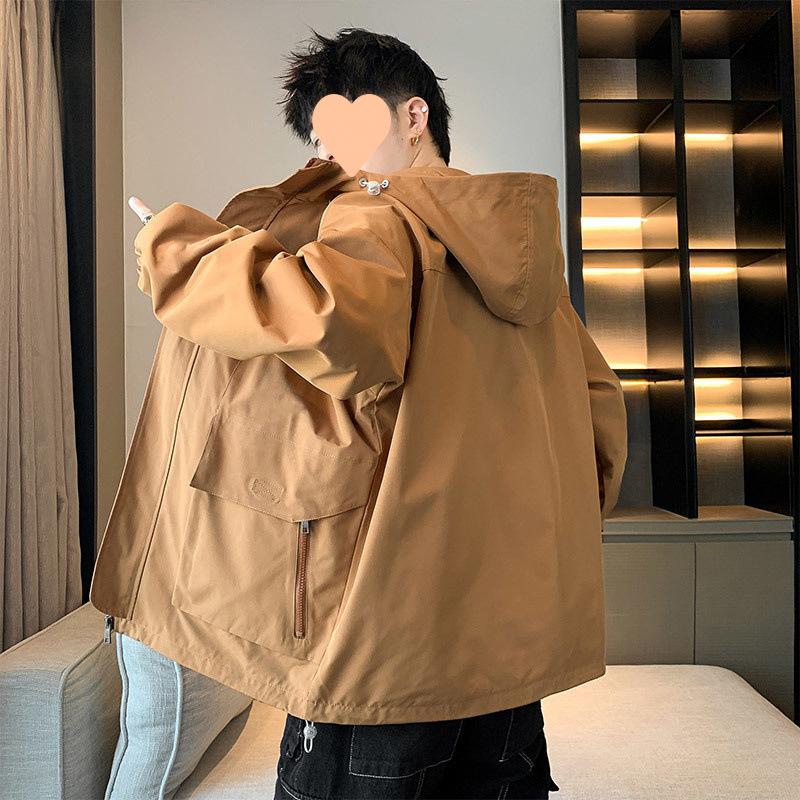 Hooded Plus Size Jacket Spring and Autumn Winter New Loose Jacket