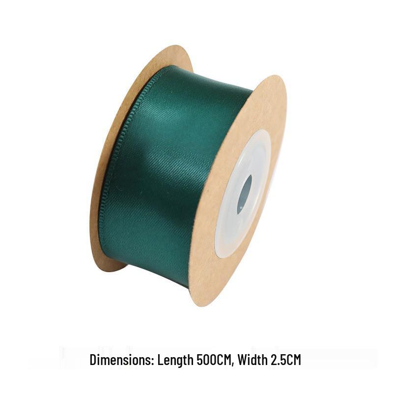 Double-Sided Woven Silk Ribbon for Gift Boxes and Decorations