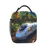 High Speed Rail Train Insulated Lunch Bags Leakproof Lunch Container Cooler Bag Tote Lunch Box College  Picnic Food Storage Bags