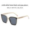 New Spring 2024 Womens Pc Frame Letter Design Sunglasses With Tac Lenses For Sun Protection