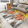 WTEMPO Retro Living Room Carpet  French Medieval Style Sofa Floor Mat Bedroom Bedside Carpet