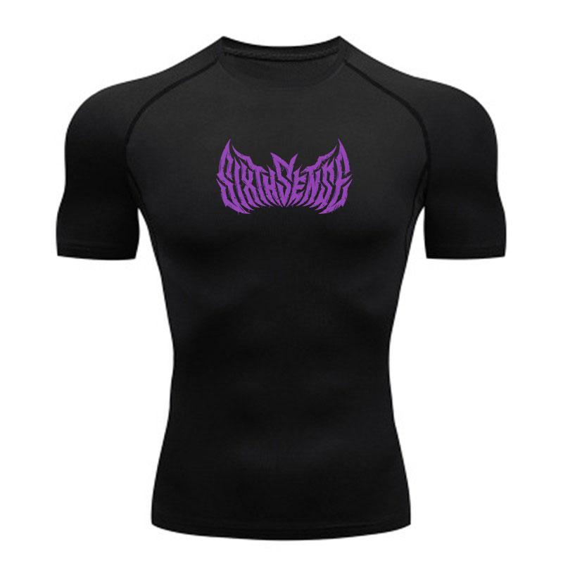 Men's Quick Dry Compression Sport T-shirt, Lightweight Breathable Slim Fit Athletic Top for Gym Workout Running Training Active Wear