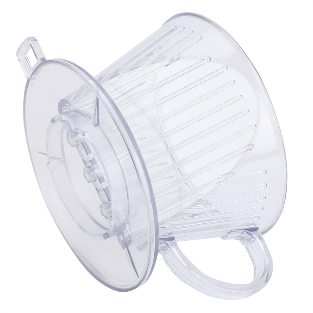 Small Size Coffee Dripper Transparent Reusable Filter Cup Reusable Cone Coffee Cup  Manual Brewing