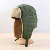 Bomber Hats Windproof Warm Keeping Thickened Cycling Skiing Ear Flap Snow Hats for Winter