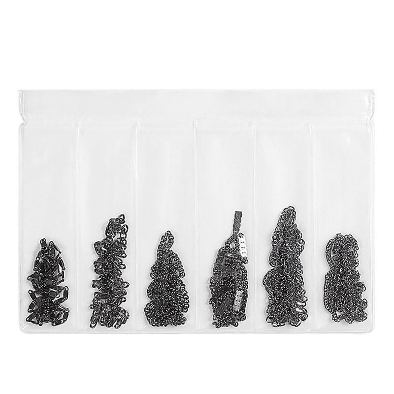 Nail Art Chain Nail Jewelry Color Nail Decoration Thickness Steel Ball Color Chain