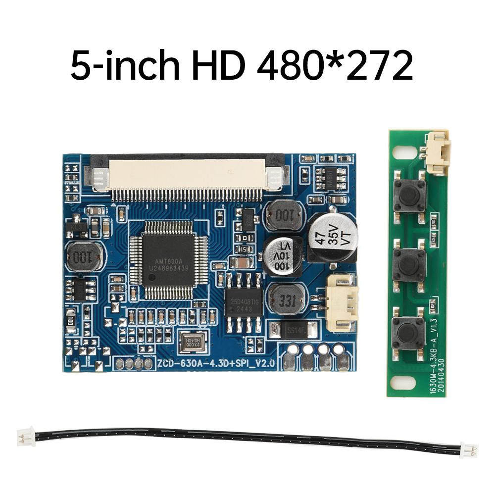 4.3/5-inch LCD Monitor Driver Board Module Kit for Car Audio-visual Digital Photo Frame Multifunction Ddisplay
