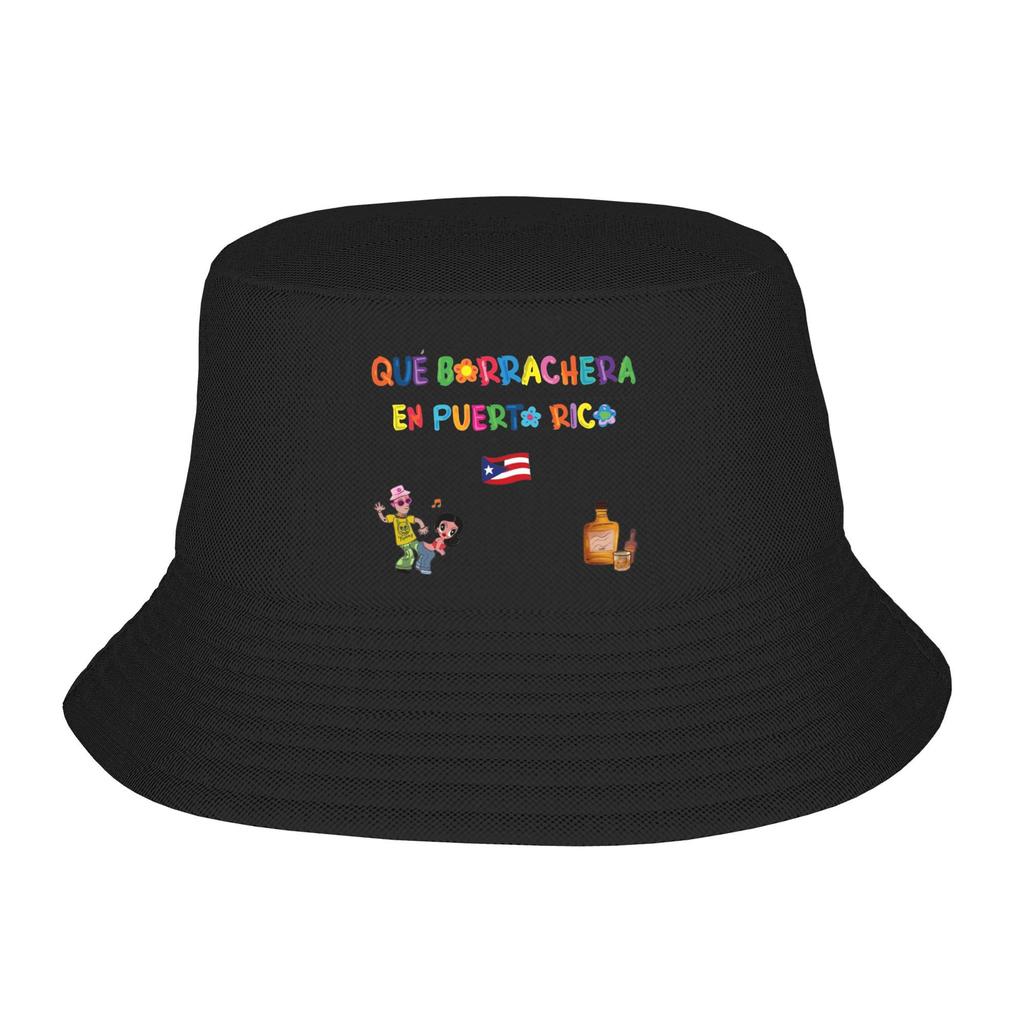 Harajuku TUS GAFITAS KAROL G LYRICS TOUR Bucket Hats Unisex UV-Schutz Camping Fischerhut Strandhut