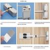 Invisible Adjustable Silent Door Closer - Automatic Spring Hinge for Homes