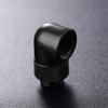 2PCS G1/4 Thread Rotating 90 Degree Elbow Fitting Adapter Rotary Fitting Water Cooled Connector for PC Water Cooling System