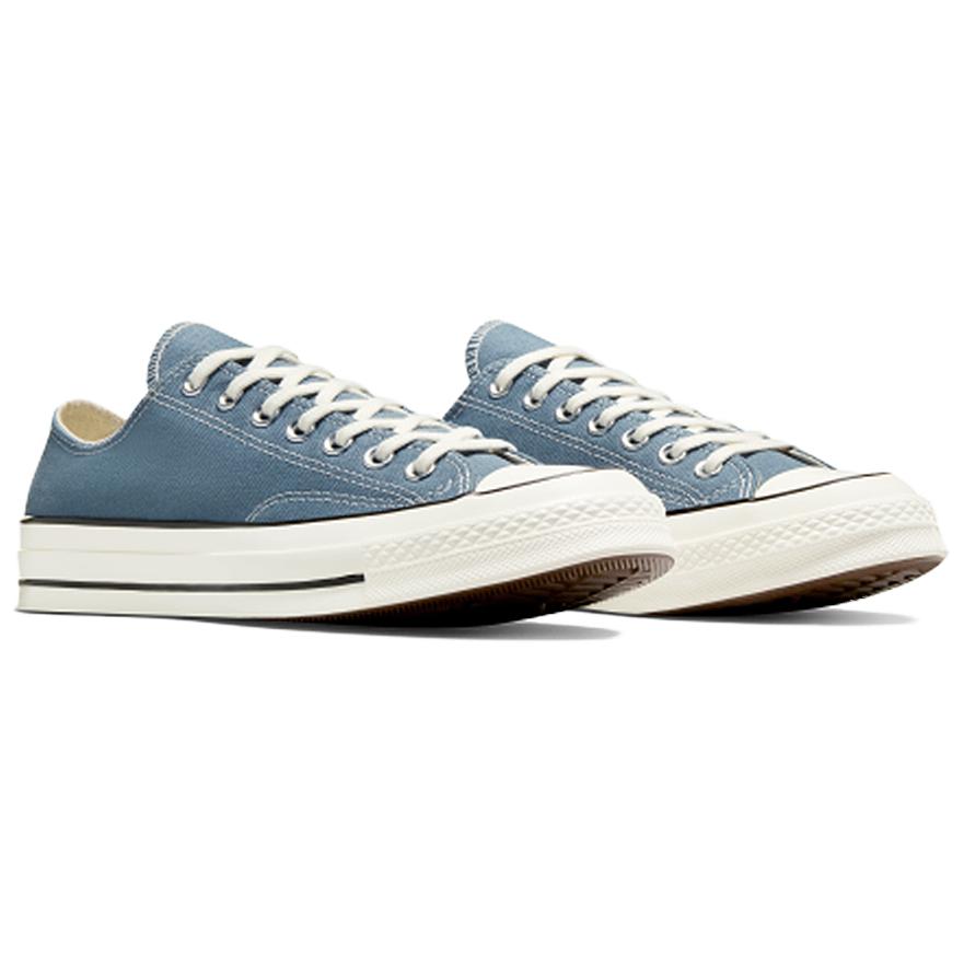 Converse Chuck 70 Low Newtral Teal Egret Black A08619C Unisex Low Top Canvas Lifestyle Sneakers