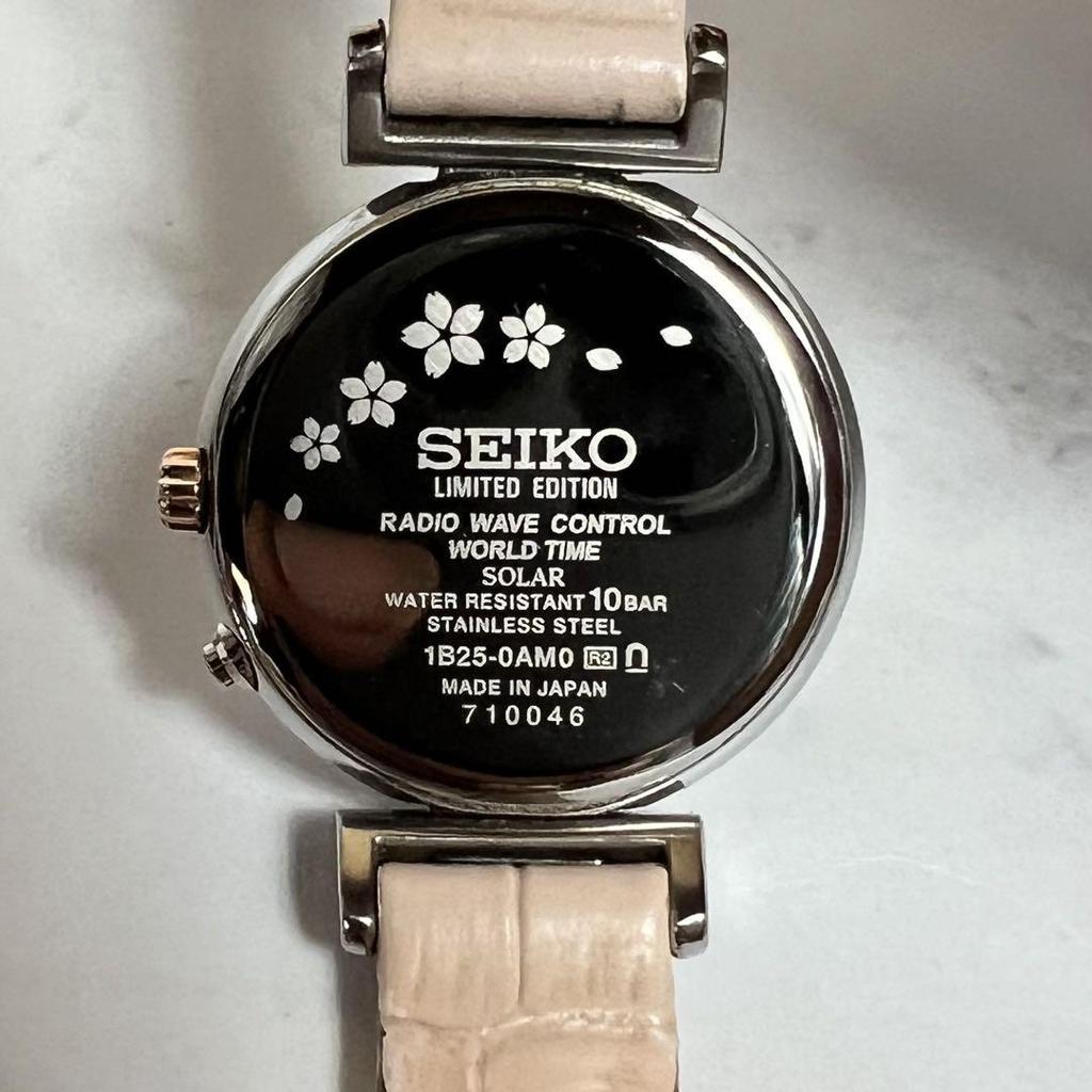 [USED] Limited Edition Seiko Exceline 6P Diamond Watch 1B25-0AM0