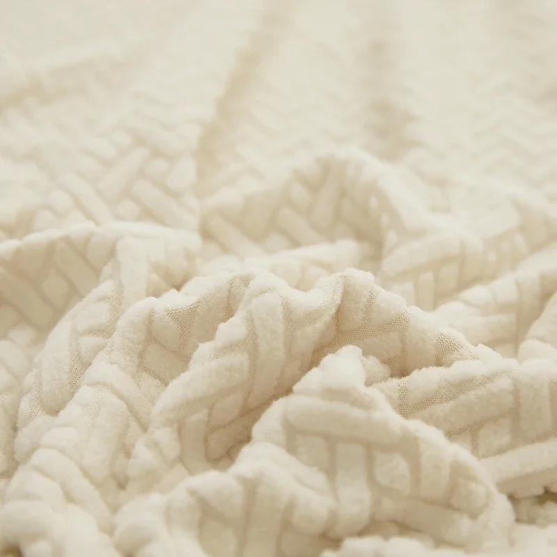 Jacquard elastic sofa cover, suitable for living room, sofa protector, armchair cover, home decoration, L-shaped,1.2.3.4 seats