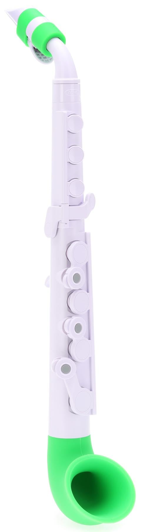 

NUVO Plastic Wind Instrument Saxophone C Key jSax Jay Saxophone N520JWGN Exclusive Hard 2.0 White/Green [With Case] []