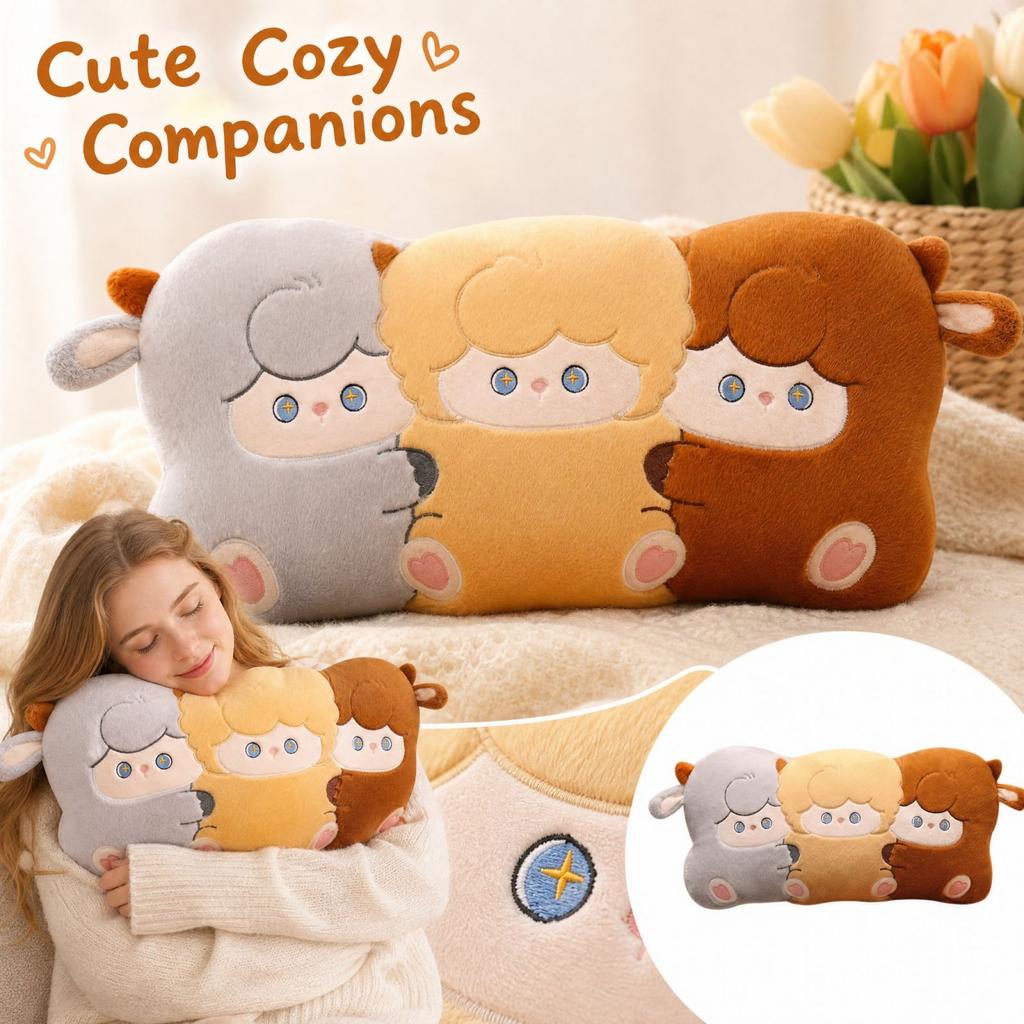 Three Plush Stuffed Animal Toy for Gift Giving