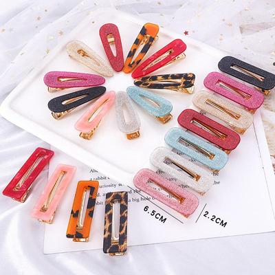 Acetate Acrylic Hairpins: Starry Sky Style for Women, Inspired by Japanese & Korean Celebrities