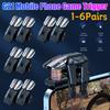 G21 Pair 6 Finger Game Controller For Pubg Game Mobile Gamepad Trigger Joystick Shooter Fire Button Controller For Me