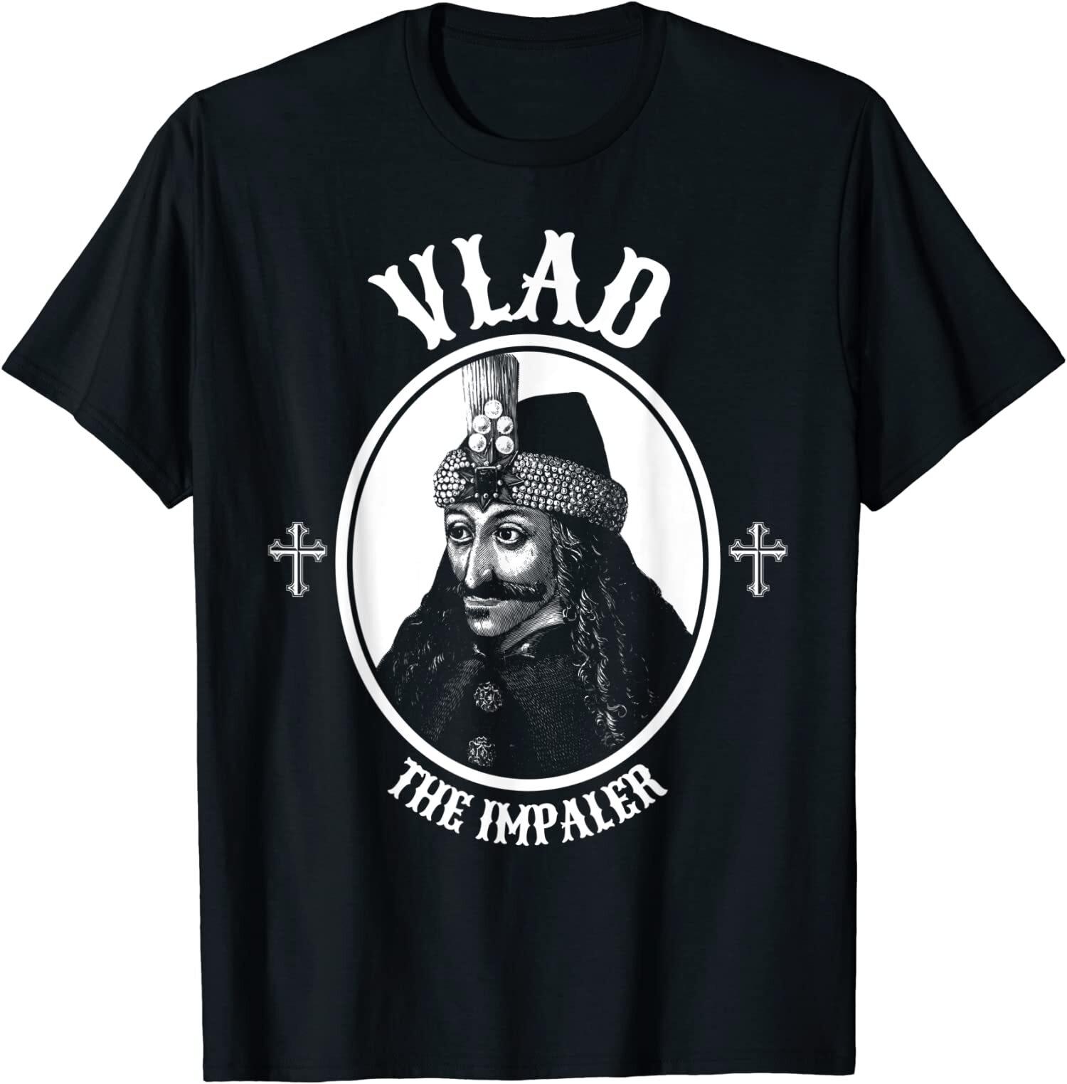 NEW LIMITED Dracula Vlad The Impaler Undead Goth Tee T-Shirt L