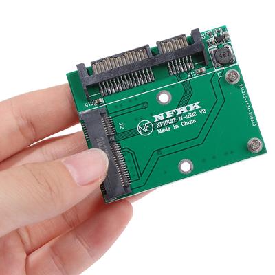 Standard Msata Ssd To 2.5 Inch Sata Adapter Converter Card Board Laptop Desktop