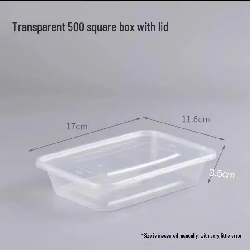 Disposable Rectangular Food Container