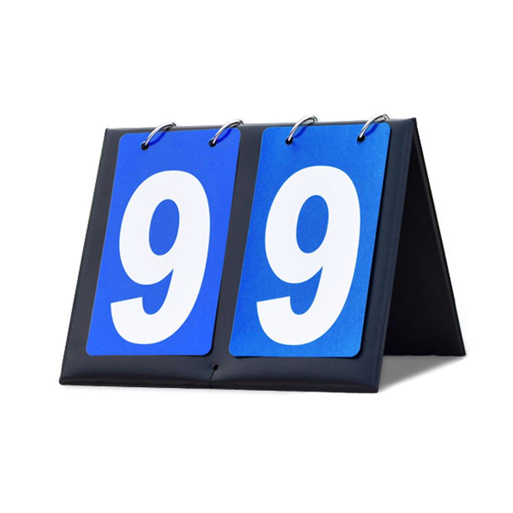 Tabletop Scoreboard Flippers Sports Competition Score Board MultiSport Score Flip Scoreboard Score Keepers Easily Use