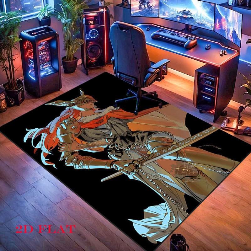 Malenia Valkyrie Carpet Rug for Living Room Bedroom Home Sofa Decoration,Kids play Nonslip Floor Mat