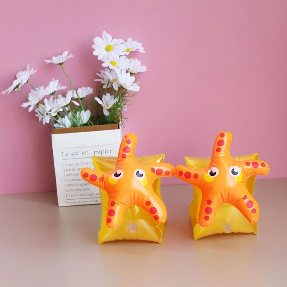 Aufblasbare Auftriebsringe aus PVC, sichere Schwimmarmbänder für Kinder, langlebige, elastische, verschleißfeste aufblasbare Outdoor-Ausrüstung