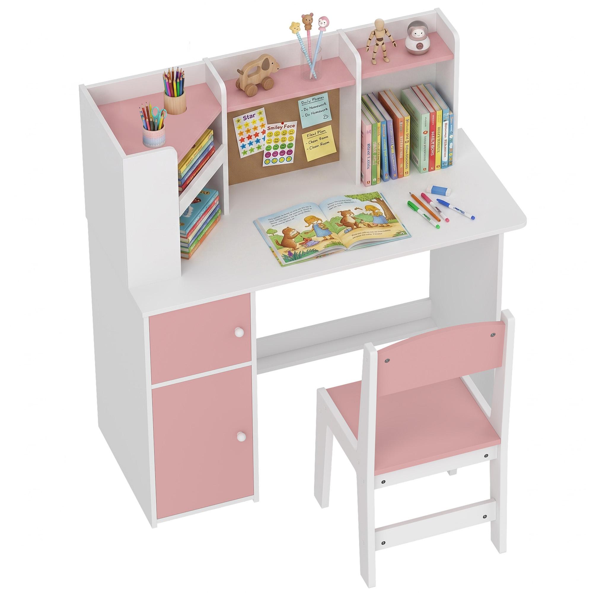 Kids Desk And Chair Set Storage
