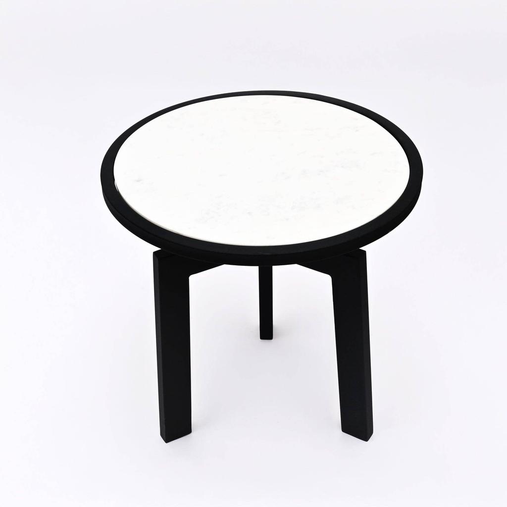 Round Marble Table with Tripod Legs