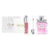 Perfume Flower Sweetheart + Enchanting Lip Gloss Makeup Set Gift Box Gift Bag Edition Eau De Toilette EDT Floral Fragrance 012 Dried Rose+50ml