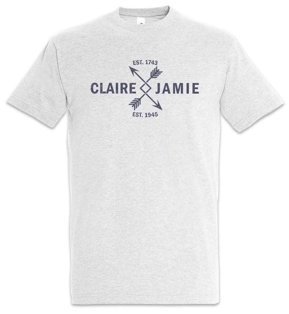 

Claire andJamie Mens T-Shirt Scots Scotland Scotland Outlander Scottish S