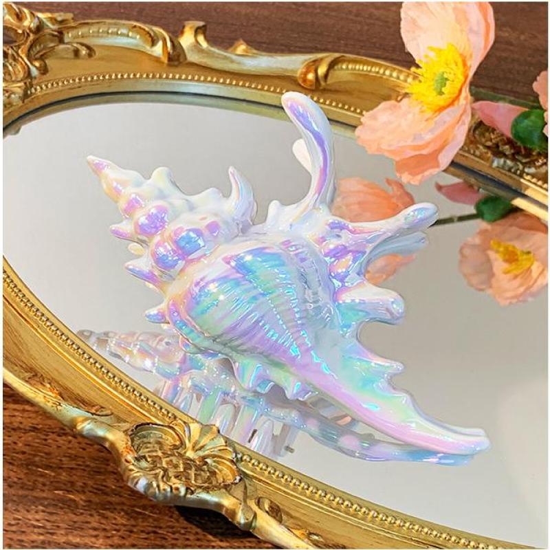 Gotické sponky do vlasů ve tvaru mušle pro párty, sponky do vlasů pro úpravu vlasů pro ženy, oceánský styl, žraločí klipy, svatební ozdoba hlavy, párty šperky, dárek