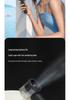 Compact High-Speed Handheld Electric Fan with Digital Display & Long Battery Life - Customizable Gift with Strong Wind Power for Outdoor Use