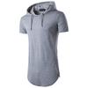 Mens Slim Fit Short Sleeve Hooded Tee With Premium Quality Muscle Tops For Casual Fashion