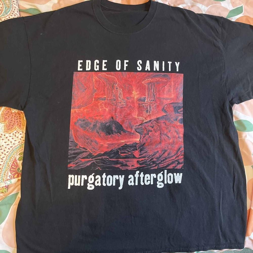 

Сорочка Edge Of Sanity Purgatory Afterglow Чорна Унісекс S-5XL LI853 Унісекс Футболка XXL