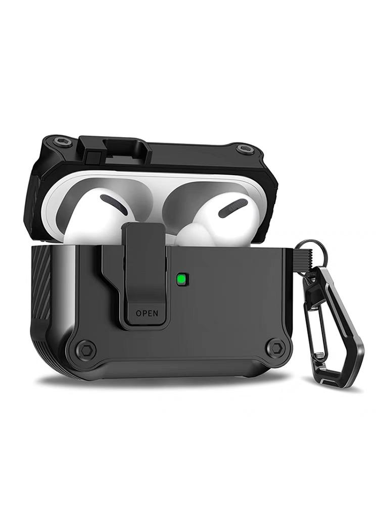 Security Lock Cover for AirPods Pro 2 3 Case for AirPods Pro2 Pro 2nd Gen Case Shockproof Cover Air Pods Pro Airpods3 Funda