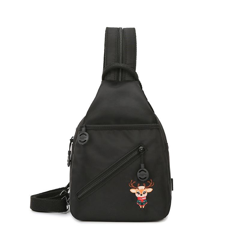 Single-shoulder Crossbody Bag, Waist Bag, Casual and Versatile Sports Small Backpack, Chest Bag, Women's Bag