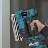 Yofidra Chiodatrice elettrica senza spazzole 30mm 2in1 Chiodatrice/Graffettatrice a batteria Chiodatrice per carpenteria Tacker Strumento per batteria Makita 18V Spilli