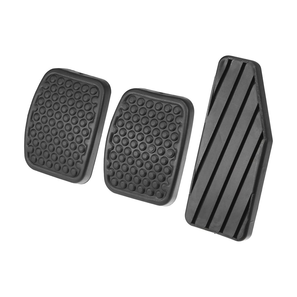 ACROPIX Car Accelerator Pedal Cover Clutch Brake Pedal Cover Anti-Slip Fit Suzuki Aerio Black 3pcs