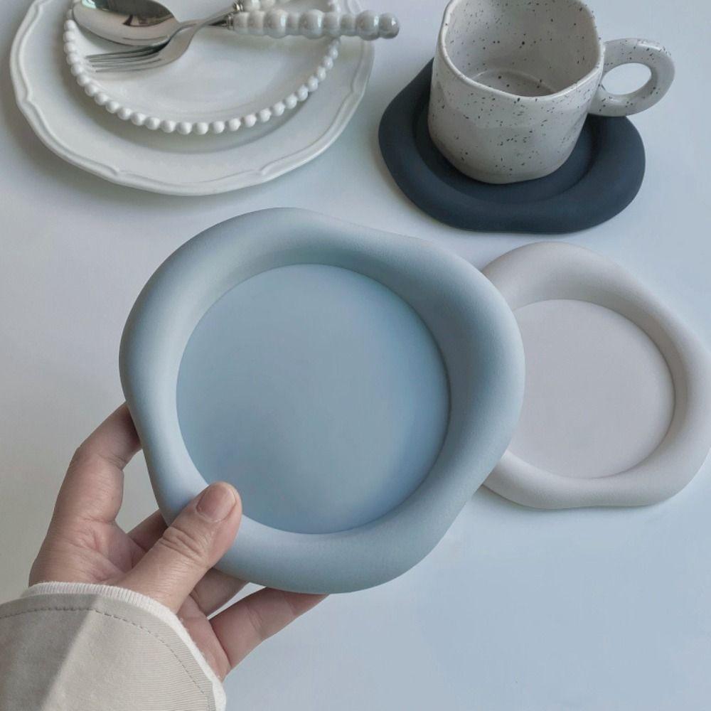 1Pcs High Temperature Resistant Coffee Hot Pad Tableware Soft Placemat  Kitchen Tools