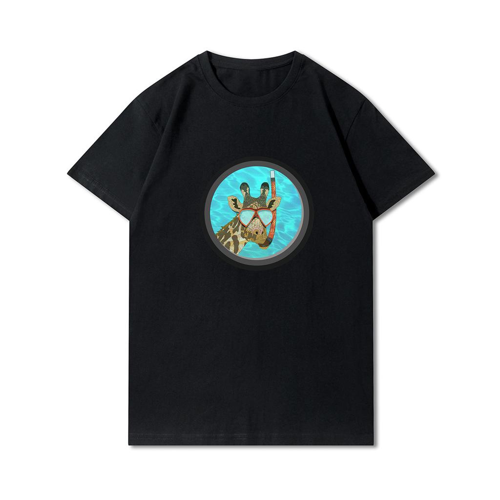 Anime 100 Muster Sommer Übergröße T-Shirts für Männer Buchstaben Bedruckt Lässige Kurzarm Oberteile 100% Baumwolle O Hals T-Shirts