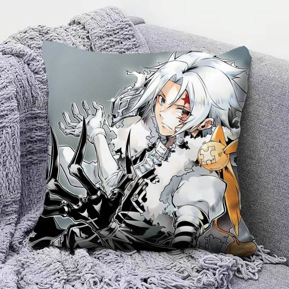 Federe per Cuscini Cool Anime D.Gray-Man, Copricuscini per Divano di Casa E Personalizzati Decorativi